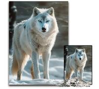 1000Piece Jigsaw Puzzle Fenrir The Norse WolfWooden Puzzles for Teenagers Family Fun DIY Brain Teaser Game Gift 1000 PCS(75x50cm)