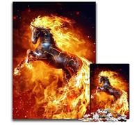 1000Piece Jigsaw Puzzle Horse Mythology Challenging Puzzles Perfect for Halloween Christmas Birthday Gift 1000 PCS(38x26cm)
