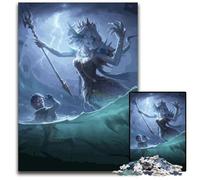 1000Piece Jigsaw Puzzle Identity V Wooden Puzzles for Teenagers Family Fun DIY Brain Teaser Game Gift 1000 PCS(75x50cm)