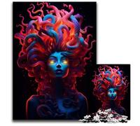 1000Piece Jigsaw Puzzle Medusa The Greek God Puzzles for Adults Brain Challenge Gift Educational Activity for Teenagers 1000 PCS(38x26cm)