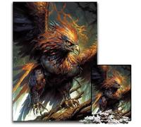 1000Piece Jigsaw Puzzle Phoenix Bird Pretty Paper Puzzles for Teenagers Family Fun DIY Brain Teaser Game Gift 1000 PCS(38x26cm)