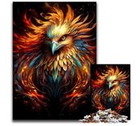 1000Piece Jigsaw Puzzle Phoenix Bird Puzzles for Adults Brain Challenge Gift Educational Activity for Teenagers 1000 PCS(75x50cm)