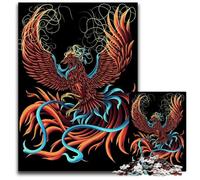 1000Piece Jigsaw Puzzle Phoenix Bird Puzzles for Adults Brain Challenge Gift Educational Activity for Teenagers 1000 PCS(75x50cm)