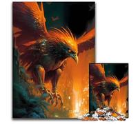 1000Piece Jigsaw Puzzle Phoenix Elegant Puzzles for Adults Brain Challenge Gift Educational Activity for Teenagers 1000 PCS(75x50cm)