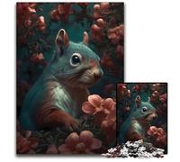 1000Piece Jigsaw Puzzle Squirrel Mythical Puzzles for Adults Birthday Gift Idea Challenging Brain Teaser Game 1000 PCS(38x26cm)