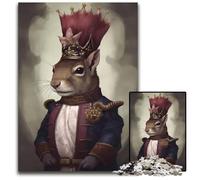 1000Piece Jigsaw Puzzle Squirrel Mythical Puzzles for Adults Fun at Home Activities Birthday Present Travel Gifts 1000 PCS(75x50cm)