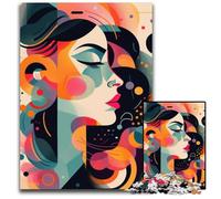 1000Piece Jigsaw Puzzle The Dreaming Princess Wooden Jigsaw for Teenagers Couples And Friends for Birthdays Christmas 1000 PCS(75x50cm)