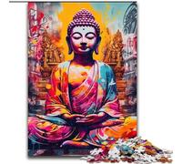 1000Piece Jigsaw Puzzles for Adults Colorful Buddha JigsawPuzzle 1000Pieces for Adults for Holidays & Birthdays (Size 50x75 cm)