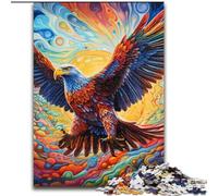 1000Piece Jigsaw Puzzles for Adults Colorful Eagle JigsawPuzzle 1000Pieces for Adults for Holidays & Birthdays (Size 50x75 cm)