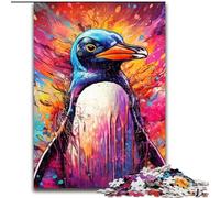 1000Piece Jigsaw Puzzles for Adults Colorful Penguin JigsawPuzzle 1000Pieces for Adults for Holidays & Birthdays (Size 50x75 cm)
