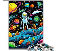 1000Piece Jigsaw Puzzles for Adults Galaxy Planet Jigsaws 1000Pieces for Adults Educational Games Beautiful Decoration (Size 50x75 cm)