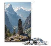 1000Piece Jigsaw Strange Peaks And Jagged Rocks Jigsaw Puzzles Wooden Puzzles Educational Games Home Decoration 1000 PCS(38x26cm)