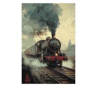 1000piece paper puzzle Flying Scotsman game 38x26cm