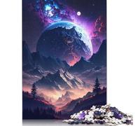 1000Pieces Jigsaw Everest Dawn Planet Square Puzzles for Adults & Paper Puzzles Home Decoration Puzzle 1000pcs (38x26cm)