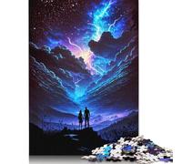 1000Pieces Jigsaw Love In The Storm Square Puzzles for Adults & Paper Puzzles Home Decoration Puzzle 1000pcs (75x50cm)
