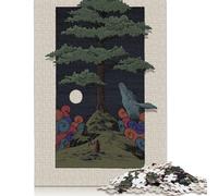 1000Pieces Jigsaw The Boy with The Red Scarf Square Puzzles for Adults & Wooden Puzzles Home Decoration Puzzle 1000pcs (75x50cm)