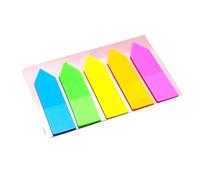 1000Sheets Colored PET Label Repositionable Writable Adhesive Notes Book Page Marker for Binder Journal Planner Removable Page Markers Sticky Notes