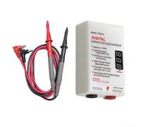 1000V Fast Discharge Pen for Capacitor Voltage Testing - DC 5-1000V Intelligent Resistance Discharger with Digital Display, 100cm Wire, ABS