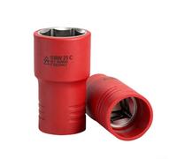 1000V Insulating Sleeve Tool Alloy Steel High Voltage Protection for EV Charging Substation Electrical Work Short Circuit Prevention Lightweight Design for Electricians(A)