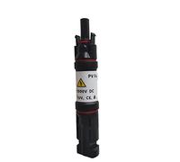 1000VDC Solar PV Fuse Connector Solar Fuse in-line Holder 10A 15A 20A 30A Fuse Solar Connector Overvoltage Protected circuits (Color : Connector 20a Fuse)