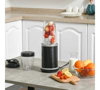 1000W 750ml Blender With Spare Blade Black & Aluminium