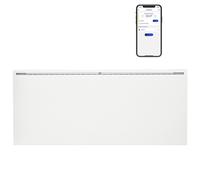 Famn WIFI Electric Panel Heater, Wall Mounted, Splashproof, White (1000W)