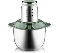 1000W Chop Chopper, 5L Stainless Steel Bowl, 2 Speeds, Quad Blade System, Food Processor for Chop Meat, Vegetables and Fruits, A