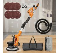 1000W Drywall Sander 9-Speed Electric Wall Sander With Vacuum Attachment & Led Light