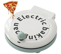 1000w Electric Baking Pan, Electric Pizza Maker, Double Sided Heating, 4 In 1 Indoor Portable Pizza Oven, Pancake And Omelette Maker, 8 Inch / 23cm, Fried/baked/baked/sautéed green
