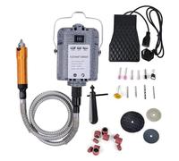 1000W Flex Shaft Rotary Tool,Electric Hanging Engraving Machine, 110-220V, 30,000 RPM, Reversible, with Foot Switch, Suitable for Jewelry, Metal, Jade, Wood