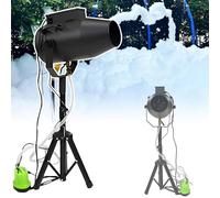 1000W High Power Foam Maker Cannon Bubble Machine, Foam Machine For Party, Bubble Machine With Spraying Distance 6-8 M/19.7-26.2 Ft, Holiday & Birthday, Business Celebrations(Black)