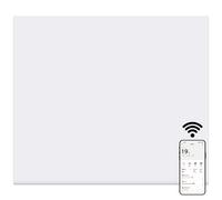 MYLEK Panel Space Heater White Eco Smart WiFi App Radiator Electric Slimline Low Energy - Wall Mounted, Bathroom IPX4 Rated for Homes, Offices (1000W)