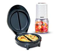 1000W Omelette Maker & 400W Mini Food Processor Combo Set Geepas Multi One Size