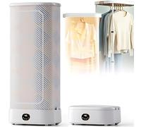 1000w Portable Steam Automatic Ironing Machine, Portable Clothes Dryer, Steam Ironer,Clothes Dryer, Quickly Smooth Out Wrinkles, 360° Circulating Heat Flow, For Home, Laundry