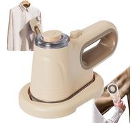 1000W Portable Vacuum Garment Steamer, 30-Second Heat-Up, Quick Wrinkle Removal, Dry Steaming, Suitable for Home and Travel, Equipped with a Large 600ml Steam Tank