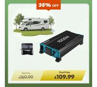 1000W Pure Sine Wave Inverter 12V to 230V with UPS Backup - 1000W