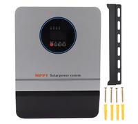 1000W Pure Sine Wave Inverter 24V DC AC Converter Built-in MPPT Solar Controller Off Grid Power Inverter Strong Impact Suitable for Various Loads Homes Schools
