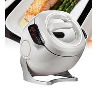 1000W Smart Cooker Robot, 6L Auto Stir Fry Machine with Touch Control, Commercial Food Processor Home Kitchen, Restaurant-Quality Stir Frying Stewing, Easy-Clean Drum Design