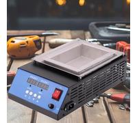 1000W Soldering Furnace, Solder Bath Titanium Plate, Lead-Free Titanium Square Soldering Furnace, Capacity 5700 Grams, 30-400 ℃ Temperature Adjustable