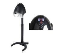 1000W Standing Hair Dryer Digital Hooded Floor Hair Dryer Professional Salon Hair Drying Machine for Hairdresser Styling Black Elitzia (U-Shape with Smart Control)