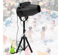 1000W Summer Foam Party Machine, Water Play Foam Blaster Outdoor Pool Party Foams Cannon With 6-10M Distance And 80㎡ Coverage For Outdoor Parties Water Park Pool Partys(Black)