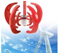 1000W Wind Turbine Generator Kit - 12V/24V Vertical Axis Windmill with Maglev Technology, Eco-Friendly Home Energy Solution, Cost-Free Renewable Power, 3-Phase Generator, Efficient 24V System