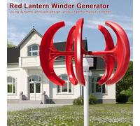 1000W Wind Turbine Generator Kit with 5 Nylon Blades - Permanent Magnet Windmill Generator for Home & Farm, Hybrid-Ready for Solar Integration