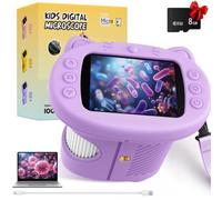 1000X 2.4" HD Handheld Digital Microscope for Kids, STEM Toys for Ages 4-12