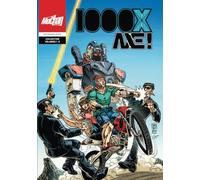 1000X AXE! Collection Volumes 1 - 3 (Stephen Baskerville Cover) (1000X AXE! - The Adventures of Axe and AXEBOT)