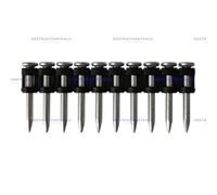 1000x Collated Concrete Nails 27mm - for Spit Pulsa 700, 27, 40, 65 & 800 - C6/27