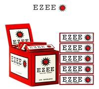 1000x EZEE RED Rizla Cut Corners ROLLING Papers Tobacco Cig Filters UK