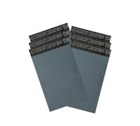 1000x Grey Plastic Mailing Bags 6x9 Inch - Waterproof Lightweight Parcel Mail Bags - Self Seal Shipping flyers for Small Items & Secure Daily Packaging