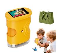 1000X Handheld Digital Microscope for Kids, 2026 News Portable Mini Pocket Microscope 200-1000X, 2.0" 4K Screen Educational Microscope Science Kits, Gifts for 3-12 Kid (D)