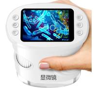 1000X Handheld Digital Microscope for Kids, Kids Microscope with 2.0'' IPS Screen, Portable Mini Microscope for Outdoor Exploration, STEM Science Learning Toy, Birthday Gift for Boys Girls Age 4-12
